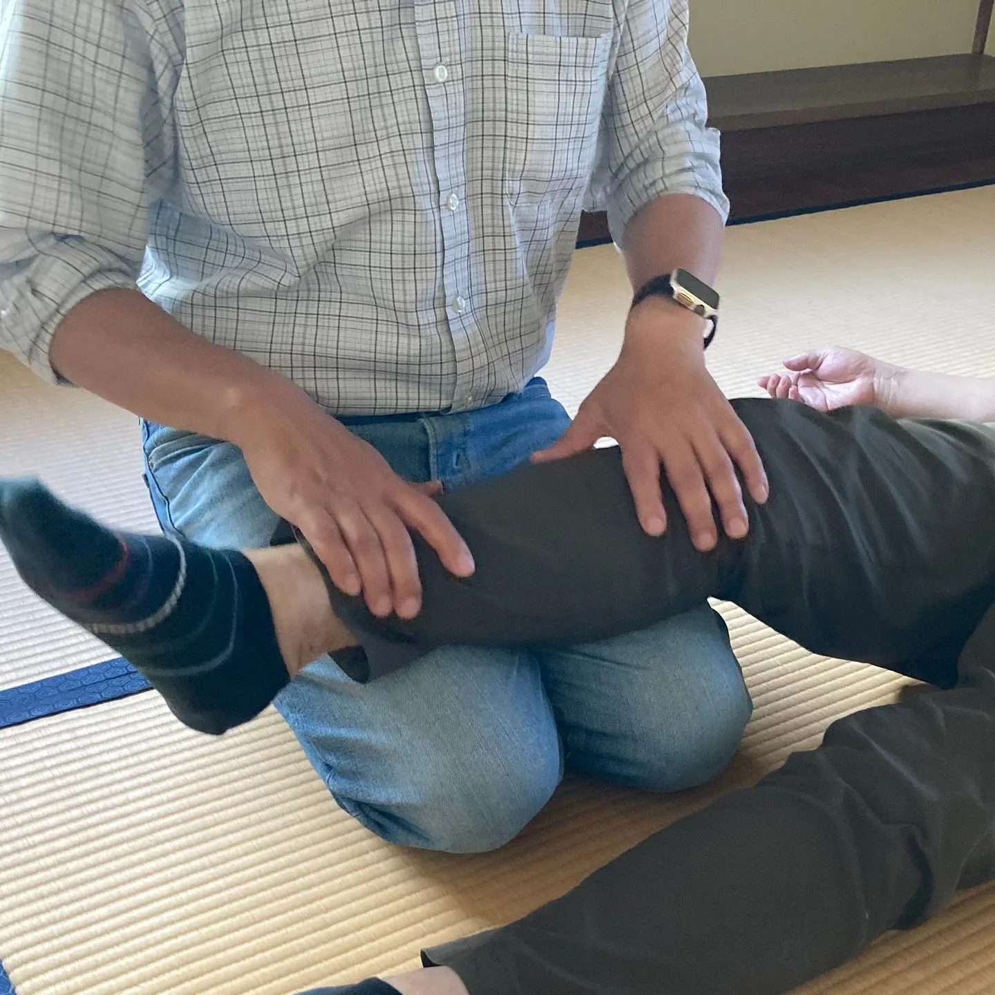 身体を緩めるワーク